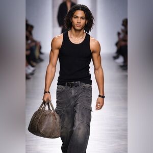 Alexander Wang Rocco Bag Mimosa Latte  Pebbled Distressed Leather  $1295 #1